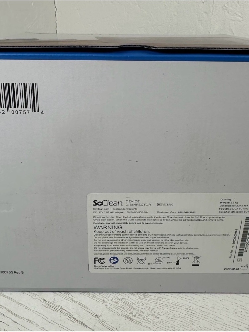 SoClean - Electronics Device Disinfector - Picture 6 of 6
